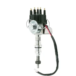 Ready-to-Run Distributor for Ford 221-302 Small Block V8 Engines (Black)