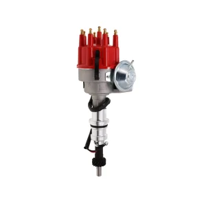 Ready-to-Run Distributor for Ford 221-302 Small Block V8 Engines (Red)