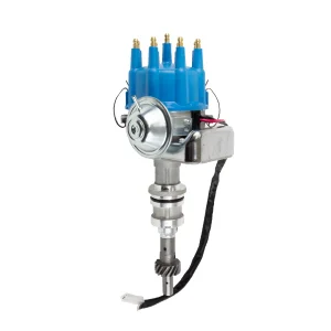 Ready-to-Run Distributor for Ford 351 Windsor V8 Engines (Blue)
