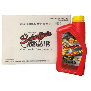 Schaeffer's Micron Moly 10W-30 (12-quart case)