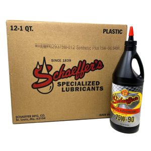 Schaeffer's Supreme Gear Lube 75W-90, 24-pack (1 gallon each)