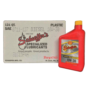 Schaeffer's SynShield OTR 10W-30 Diesel Oil (12 quarts)