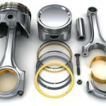 Chevy engine rebuild kit components